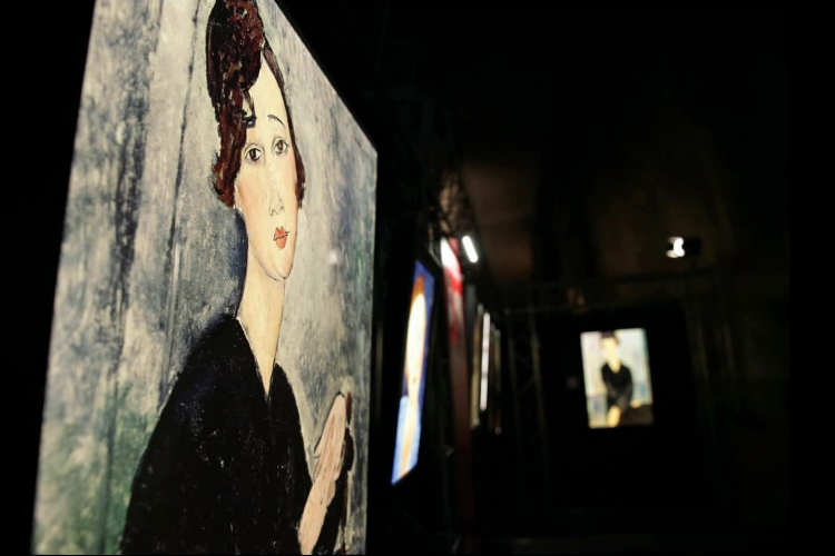 Modigliani Experience, Les Femmes” a Taormina
