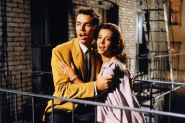 Natalie Wood e Richard Beymer nel film West Side Story