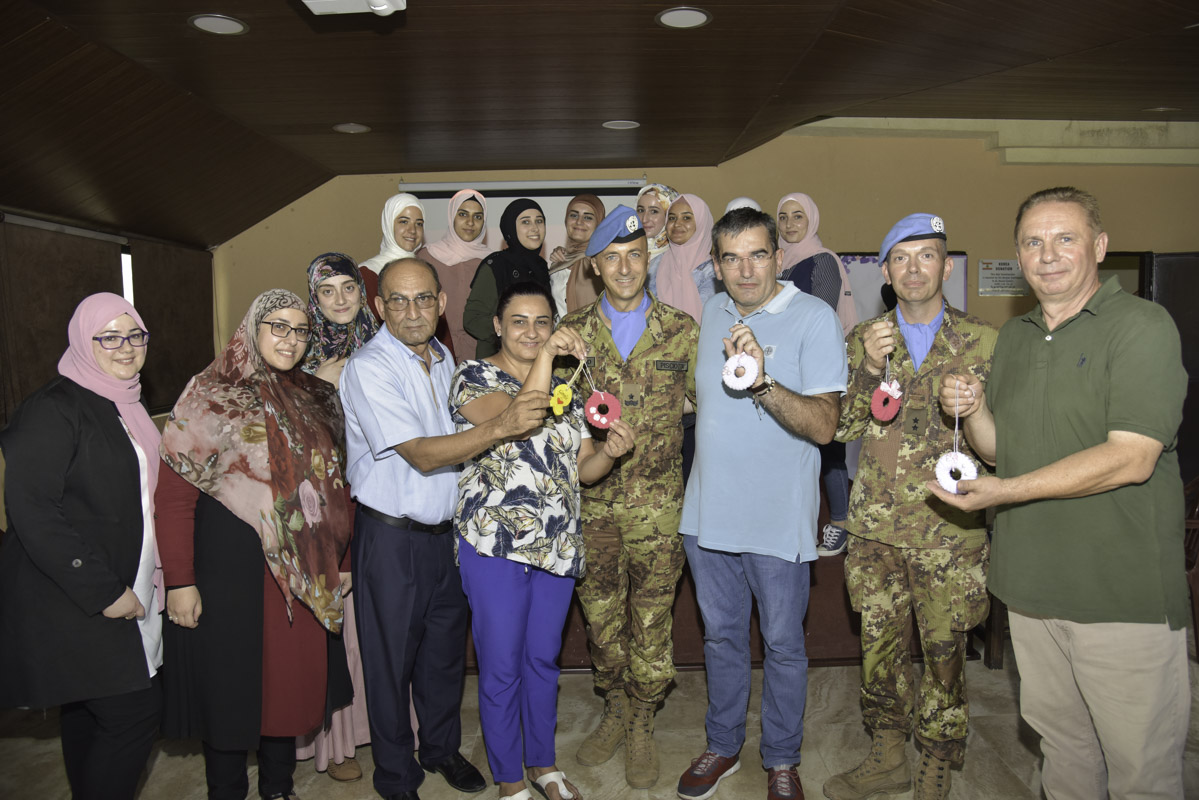 UNIFIL Conclusione del progetto CEDRUS e consegna degli attestati agli insegnanti libanesi 2