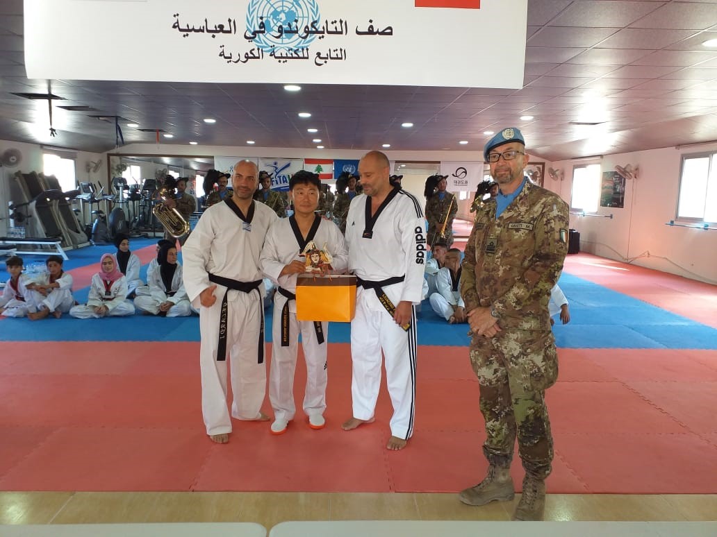 UNIFIL Contingente italiano in Libano e Federazione Italiana Taekwondo conducono progetto di sport e pace 7