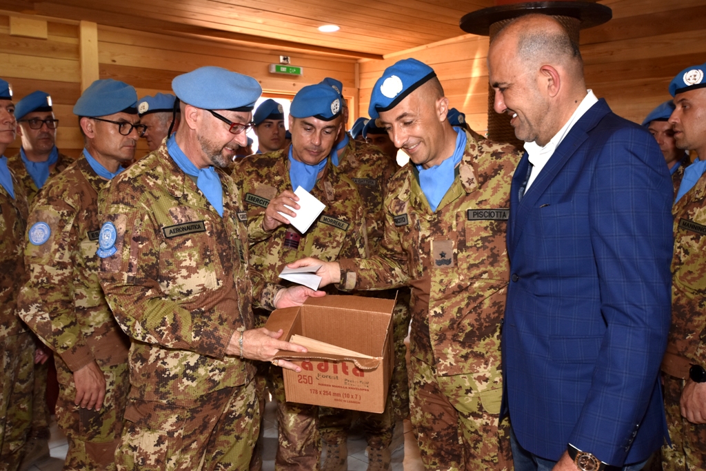 UNIFIL Il contingente italiano dona fondi per un intervento di trapianto di cuore 2