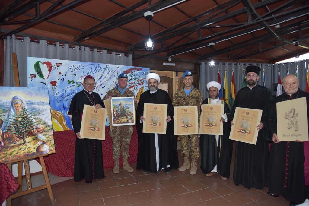 UNIFIL Incontro interreligioso nella base di Shama 3