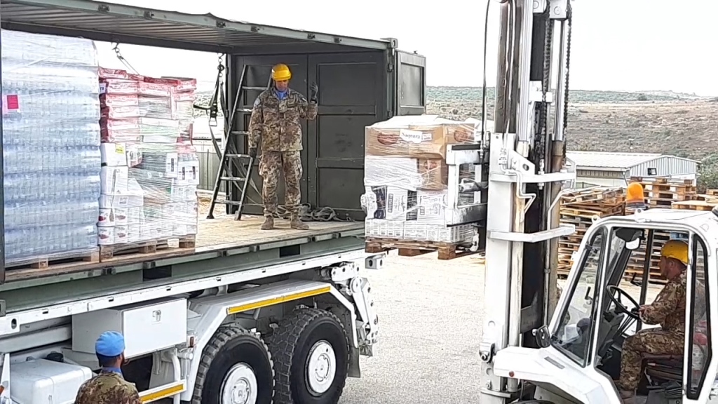 UNIFIL La logistica del Contingente Italiano in Libano 14