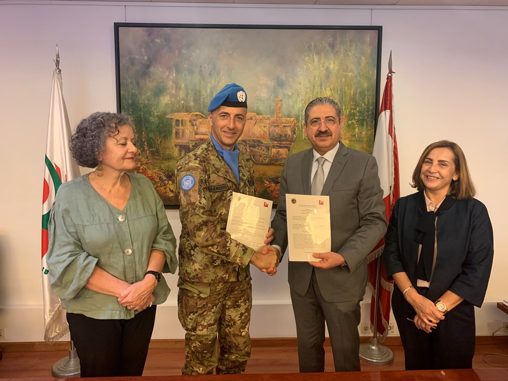 UNIFIL Siglato Accordo tra Universita di Beirut e Universita di Messina 2