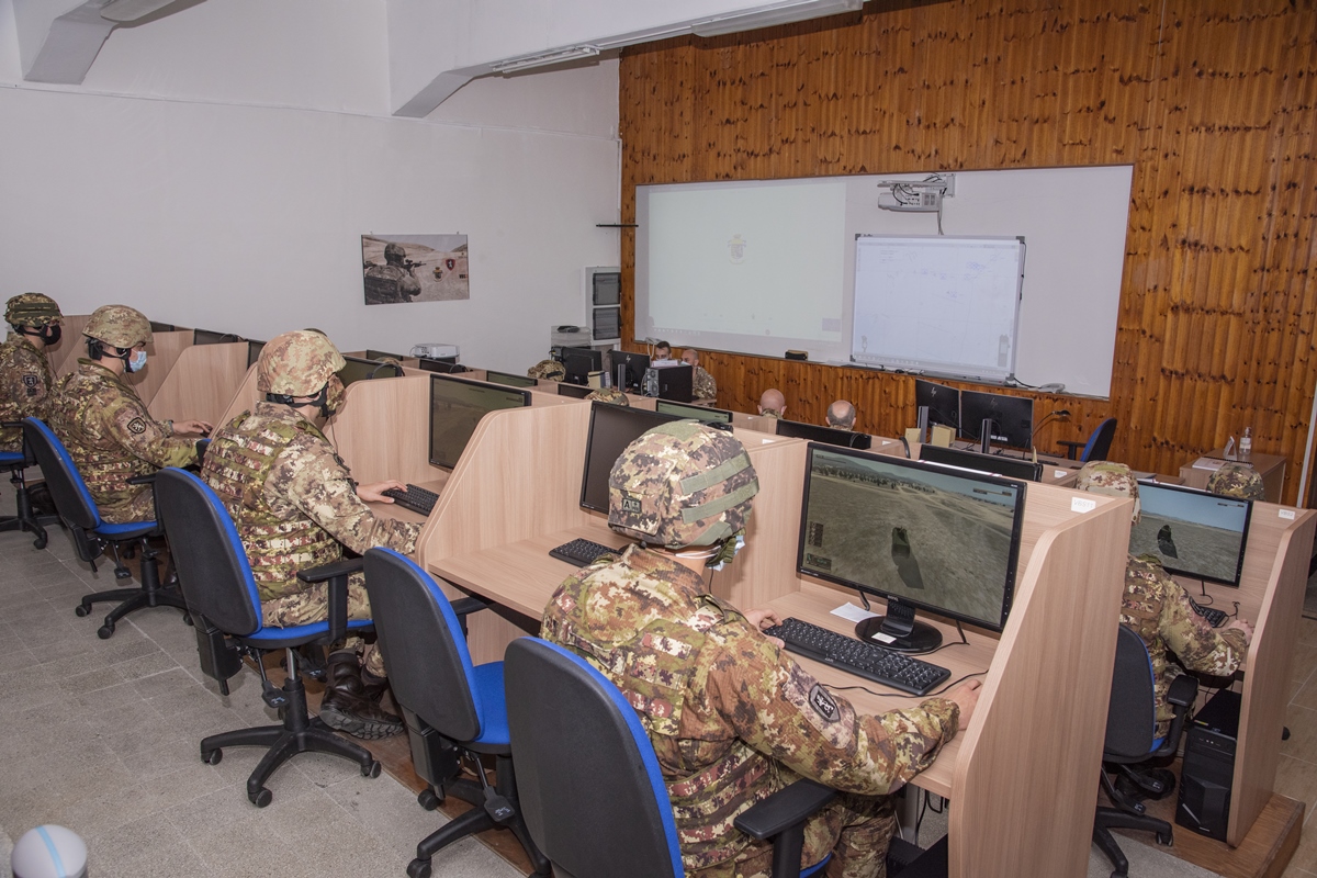 5. Le Unità di Manovra si addestrano con il simulatore Virtual Battle Space VBS 3