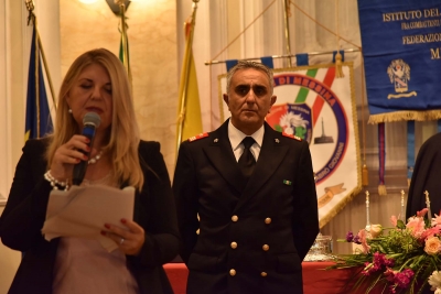 Premio Speciale Orione 2019 - al 1° Luogotenente Np Luigi SPATAFORA  addetto alla Sezione Demanio Capitaneria di Porto – Autorità Marittima dello Stretto di Messina.