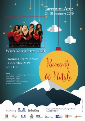Concerto al Teatro Antico a Taormina il  31 dicembre ore 11.30 Wish You Merry 2020