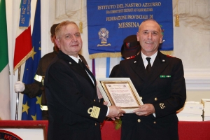 Messina 6.12.2018 &quot;Premio Orione Speciale - conferito alla SEZIONE POLIZIA MARITTIMA E DIFESA COSTIERA DELLA CAPITANERIA  DI PORTO DI MESSINA