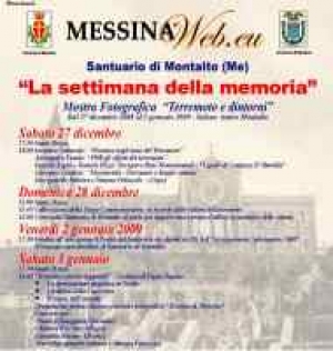 27/12/2008 - La settimana della memoria - Santuario di Montalto