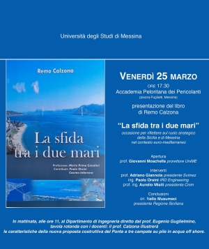 Il 25 marzo  all&#039; Università degli Studi Di Messina