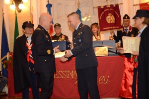 PREMIO ORIONE SPECIALE 2017 conferito al Teleposto Meteorologico dell’Aeronautica Militare di Messina  comandato  DAL MARESCIALLO 1^ CL. GIOVANNI CAPODIVENTO
