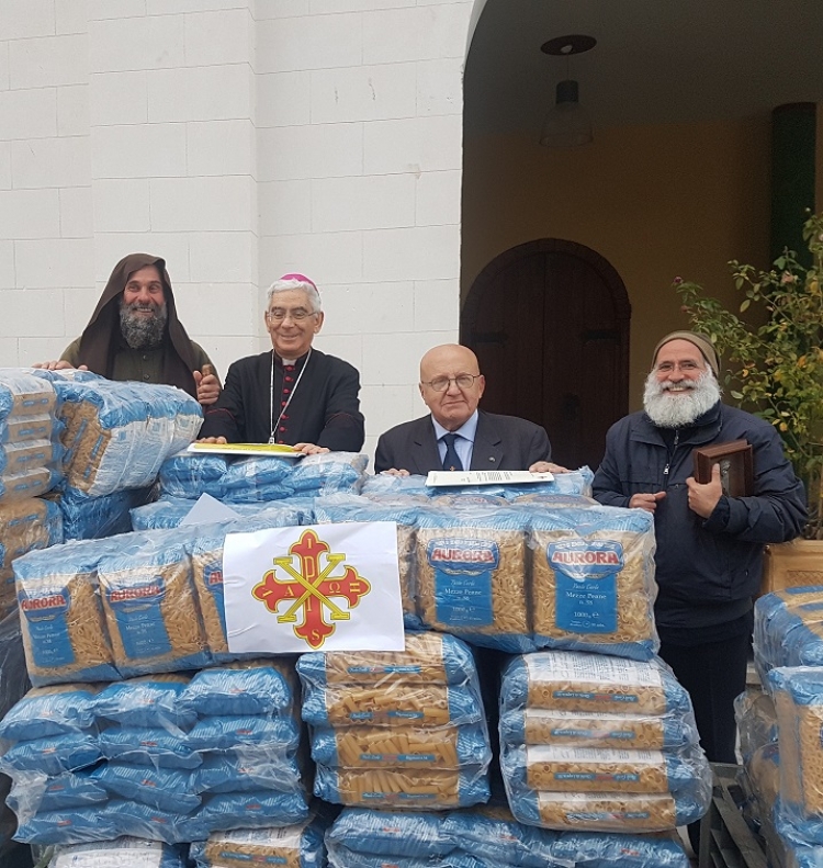 Inaugurato “Briciole di salute”, progetto del Principe Carlo di Borbone delle Due Sicilie in aiuto alla “Missione Speranza e Carità” di Frate Biagio Conte