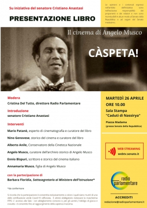 Il 26 aprile il Cinema di Angelo Musco a Roma