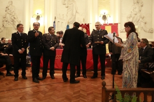 PREMIO ORIONE SPECIALE 2017 - Attestato di Benemerenza conferito ai Componenti del Corpo di Polizia  della Città Metropolitana di Messina