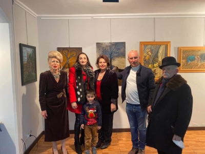 Si conclude la mostra di Paola Pietrafitta e di Francesco Grillo. Presentata dalla prof Maria Teresa Prestigiacomo