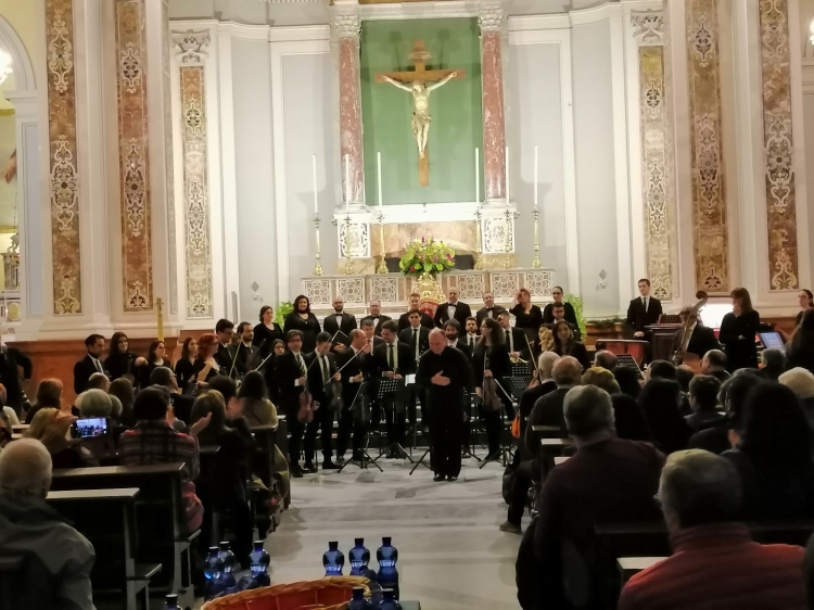 Messina: Chiesa di Santa Caterina    Concerto di inaugurazione dedicato a Santa Cecilia Quaerere Deum I° Festival di Musica Sacra