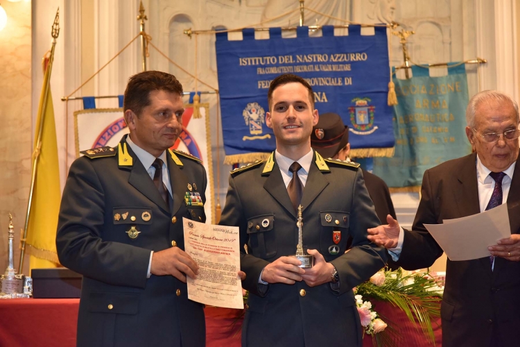 Premio Speciale Orione 2019 - Tenenza della Guardia di Finanza di Sant&#039;Agata di Militello(Me) comandata dal Cap. Alessandro Arpaia
