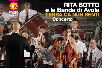 Rita Botto e la Banda di Avola il 4 marzo al Teatro Mandanici di Barcellona