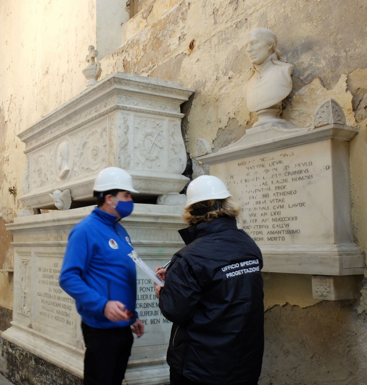 Palermo: si restaura la Cappella che accoglierà le spoglie dell’assessore Tusa