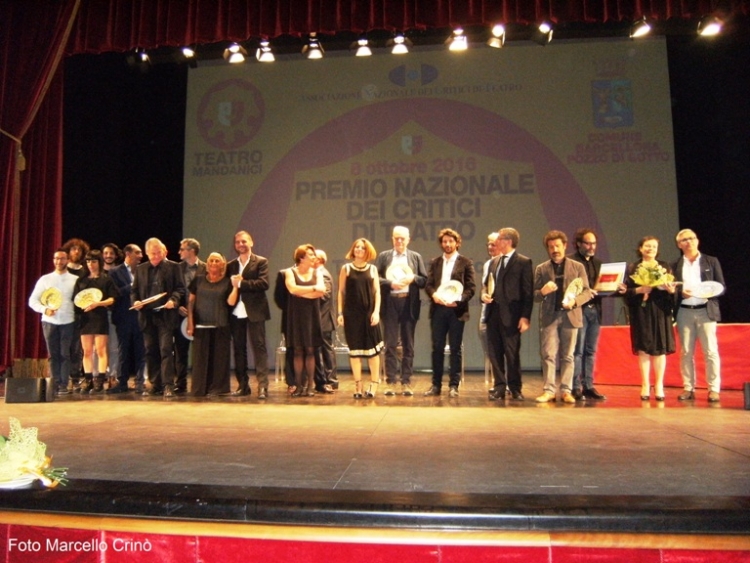 Il Premio Nazionale dei critici teatrali al Mandanici di Barcellona Pozzo di Gotto