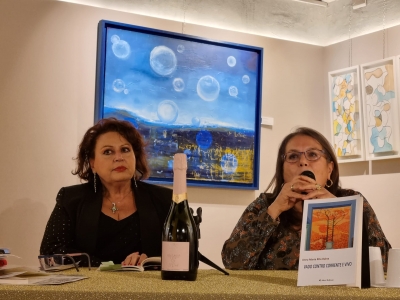 Anna Maria Rita Daina a Roma con il suo libro Presentata dal critico Maria Teresa Prestigiacomo