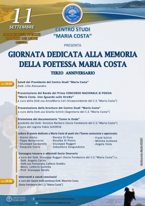 Giornata dedicata a Maria Costa