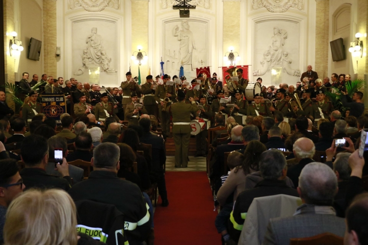 PREMIO ORIONE 2017 - Ringraziamento ai signori componenti la  Banda musicale della Brigata  Meccanizzata “Aosta”
