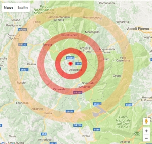 Scossa di terremoto registrata alle 15:43 tra il Lazio e le Marche, oggi 12/11/2016
