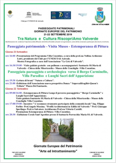 Interessante il programma della prof Nellina Ardizzone club per l UNESCO di Acireale per la valorizzazione del territorio