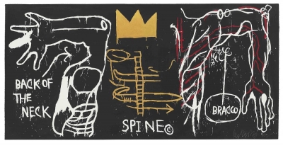 BASQUIAT AL CHIOSTRO DEL BRAMANTE A ROMA