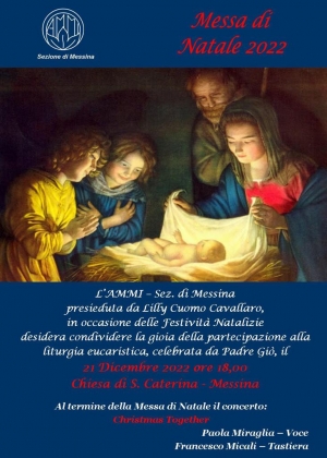 La Santa Messa dell' Ammi a Santa Caterina il 21 dicembre