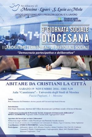 Messina - 3a GIORNATA SOCIALE DIOCESANA 19 Novembre 2016