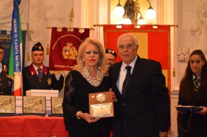 Premio Orione 2016 - consegna targa al KIWANIS CLUB MESSINA.