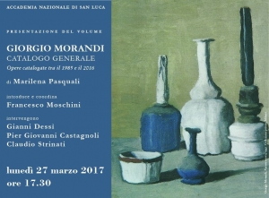 L&#039;Accademia Nazionale di San Luca  presenta il volume Giorgio Morandi   Catalogo generale  Opere catalogate tra il 1985 e il 2016