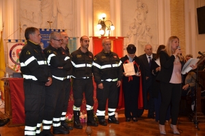 Premio Speciale Orione 2019 - &quot;Attestato di Benemerenza&quot; - Squadra del Comando pROVINCIALE del CORPO NAZIONALE VIGILI DEL FUOCO di Messina.