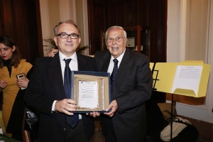Messina 6.12.2018 - Premio Orione - si ringraziano i componenti del Coro  Conservatorio “A. Corelli “ di Messina - Direttore:  M° Michele Amoroso.