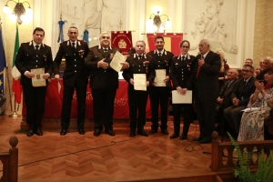 PREMIO ORIONE SPECIALE 2017 conferito  alla Compagnia Carabinieri  di S. Stefano di Camastra (Me).