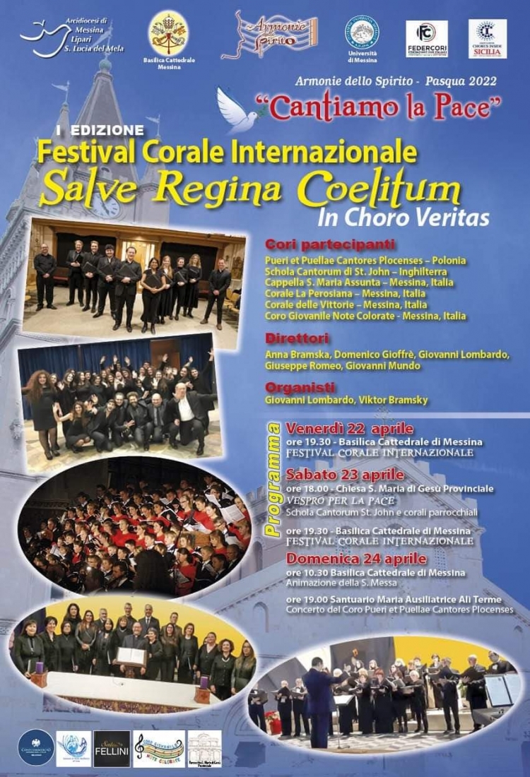 In cattedrale a Messina  da oggi programma  di musica e Coro