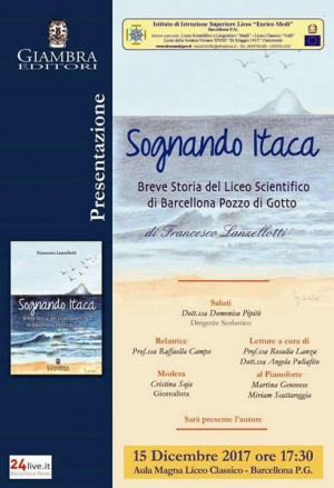 Barcellona Pozzo di Gotto: sarà presentato il 15 dicembre il libro di Francesco Lanzellotti sul Liceo Scientifico