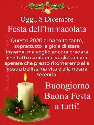 Immacolata Concezione 8 Dicembre