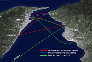 Coronavirus: trasporti nello Stretto, otto corse al giorno
