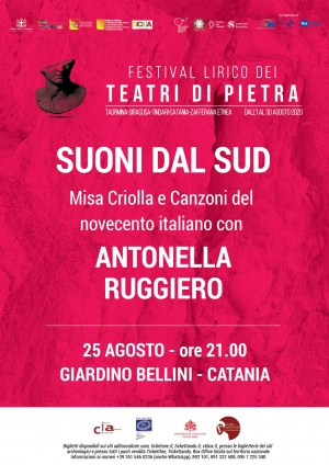 Antonella Ruggiero e il Coro lirico siciliano per una notte di magia  alla Villa Bellini