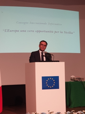 L' Europa: una vera opportunità per la Sicilia. Convegno voluto dall' on.le Massimo Romagnoli a Capo d' Orlando