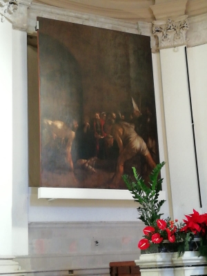 Ritornata a Siracusa la tela di Caravaggio dedicata a Santa Lucia.