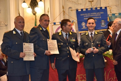 Premio Speciale Orione 2019 - &quot;Attestato di Benemerenza&quot; - componenti  la Tenenza della Guardia di Finanza di Sant&#039;Agata di Militello (Me).